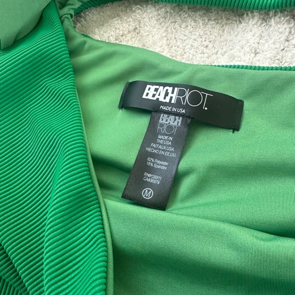 Beach Riot NEW Celine cutout one shoulder one piece swim - Picture 4 of 5